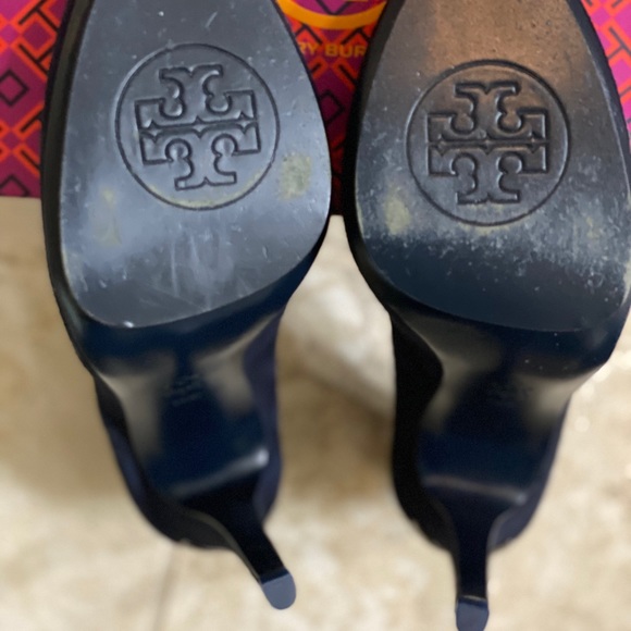 Tory Burch Suede Heels size 10 - Picture 6 of 6